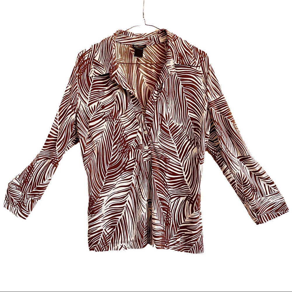 Blouse - BCBGMAXAZRIA - Vintage Looking / Mod
